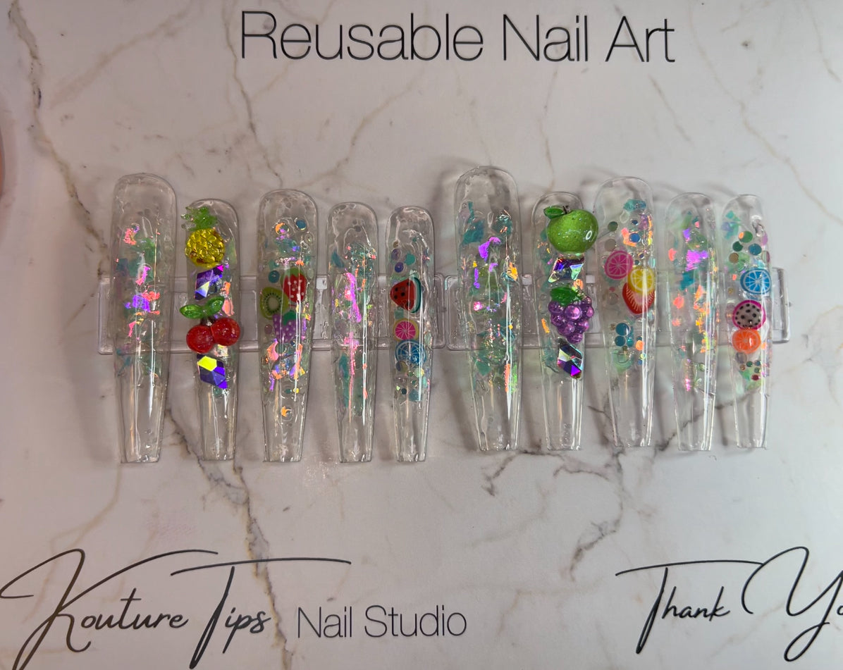 Reusable Nail Art Mini Box